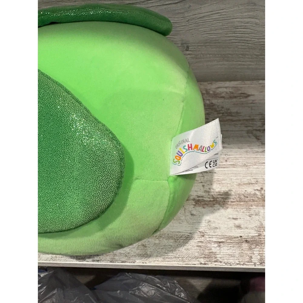 Squishmallows Trenton the Grasshopper 8 Inch Plush Green‎ Easter Spring Sun Hat